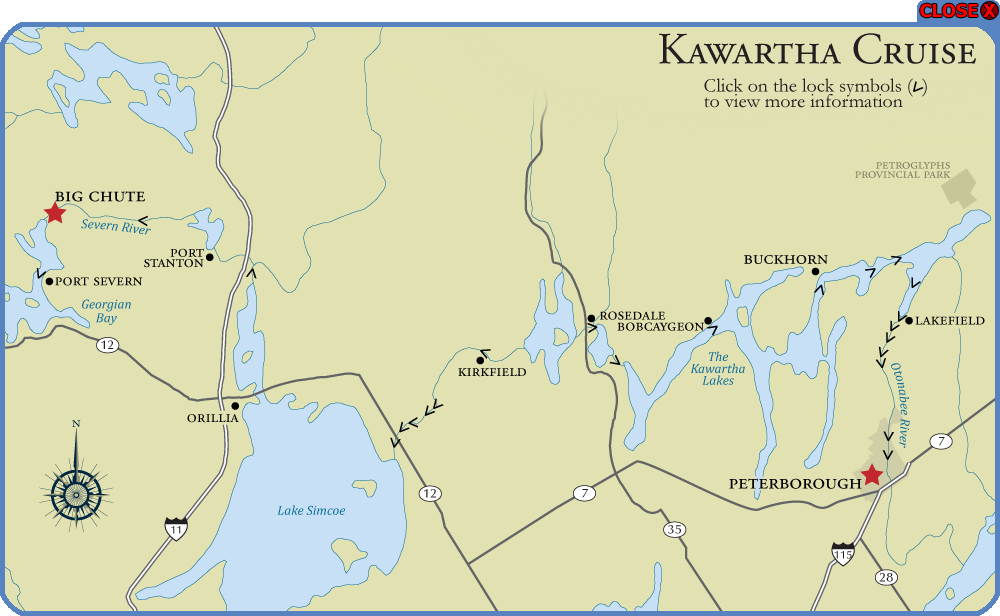 kawartha map